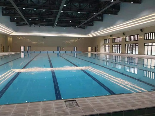Sichuan Nanchong Middle School Swimming Pool