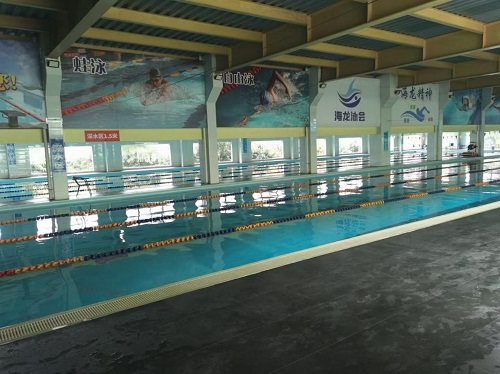 广州番禺南村海龙游泳馆采用爱克中压紫外线
