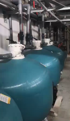 郑州太丽星城引进AQUA爱克泳池设备