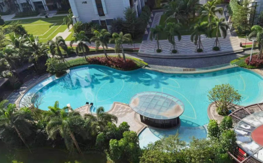 鲁能海蓝公馆采用爱克泳池水处理设备