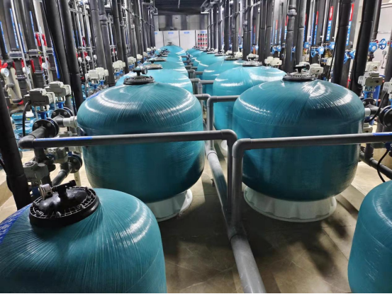 采用了爱克全套泳池设备的青岛市松乐汀温泉（李沧区）